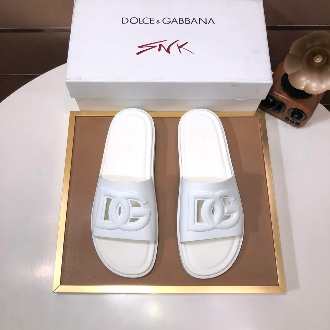 Men's shoes💰280💰【D&G】High-end quality Product trademark: DG "Dolce & Gabban*" slippers, Product material: Imported cowhide upper, original air cushion outsole, regular size: 38-45